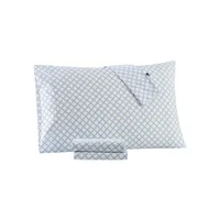 Lattice Logo 180 Thread Count Cotton 4-Piece Sheet Set