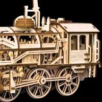 Locomotive Lk701 Mechanical Wooden Train Kit