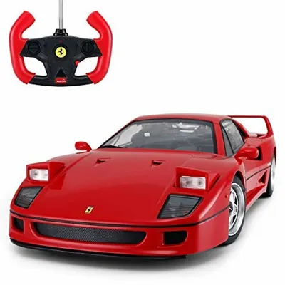 Rastar Radio Remote Control 1/14 Scale Ferrari F40 Licensed Rc Model Car W/front Light Controller Open/close