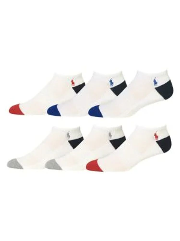 Polo Ralph Lauren Men's Arch Support Heel & Toe Low-Cut Socks | Bramalea  City Centre
