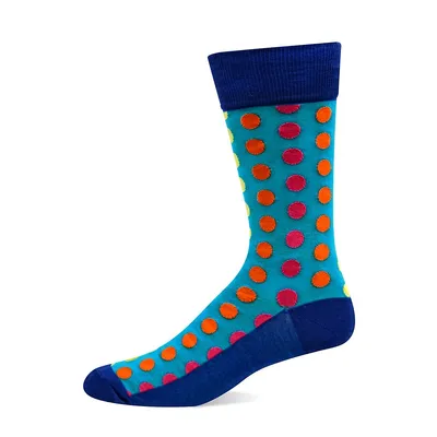Men's Ombre Dots Socks