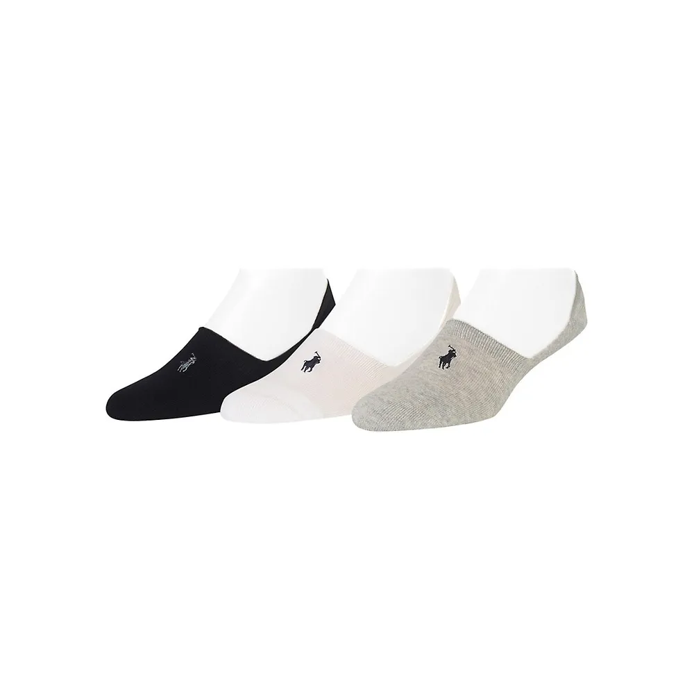 3-Pair Sport Liner Socks