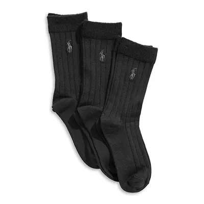 Kid's 3-Pack Ribbed Socks