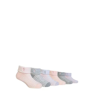 Baby's 6-Pack Icons Sport Ribbed Socks