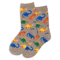 Little Kid's Dinosaur Socks