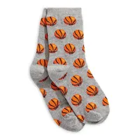 Kid's Novelty Graphic-Print Crew Socks