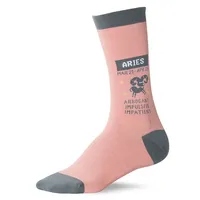 Women's Aries Zodiac Crew Sock