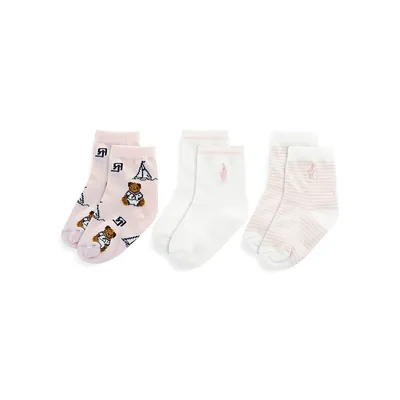 Baby's 3-Pair Socks Pack