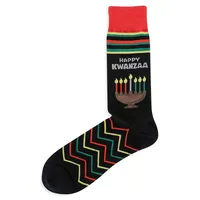 Men's Happy Kwanzaa Crew Socks