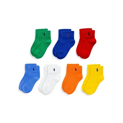 Baby's Colour Shop 7-Piece Sock Gift Box