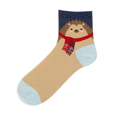 Women's Winter Hedgehog Anklet Socks