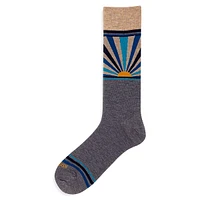 Men's Sun Rise Crew Socks