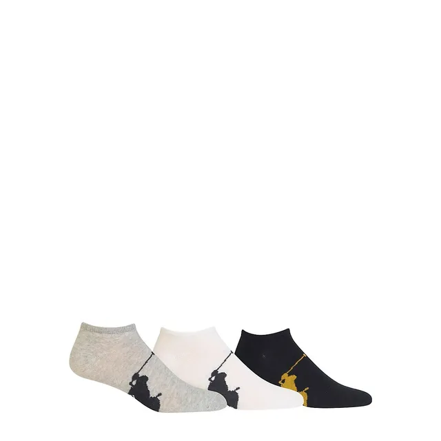 Perry Ellis Men's 3-Pk. Microfiber Patterned Socks - Black