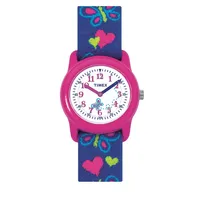 Youth Analog Timex Kids Fabric Strap Watch T890012Y