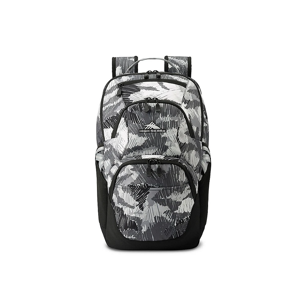 Kid's Scribble Camo Swoop Backpack