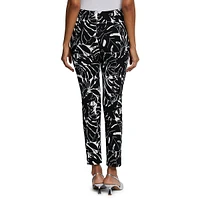 Supreme Stretch Straight-Leg Ankle Pants