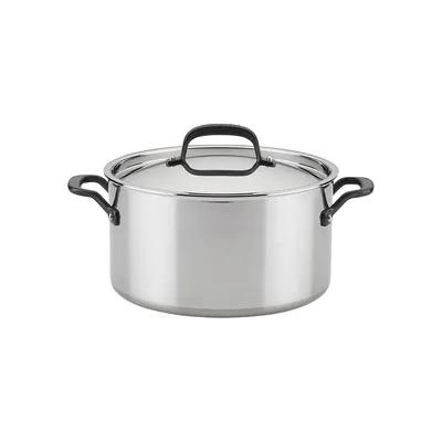 5-Ply Clad 7.6L Covered Stockpot