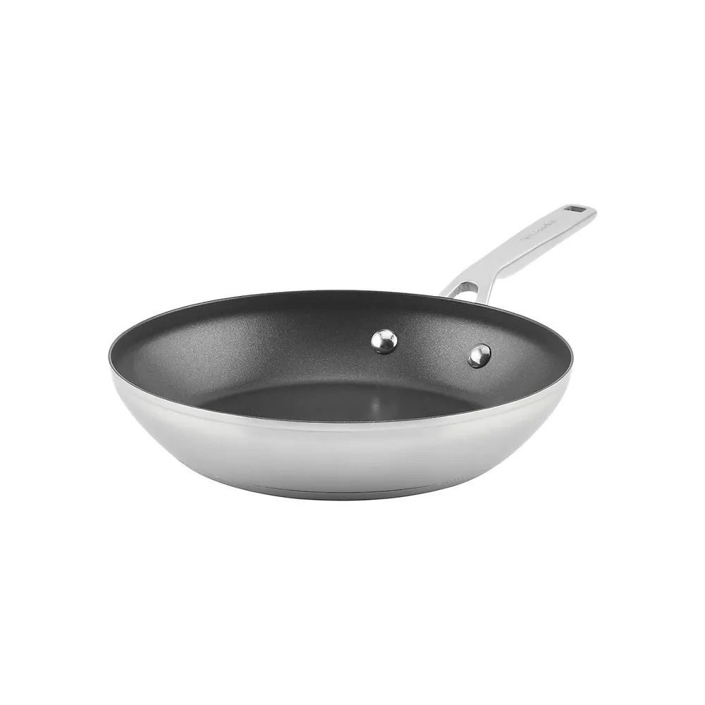 3-Ply Stainless Steel Non-Stick Frying Pan