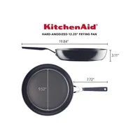 Forged Hard-Anodized 12.25-Inch Non-Stick Fry Pan