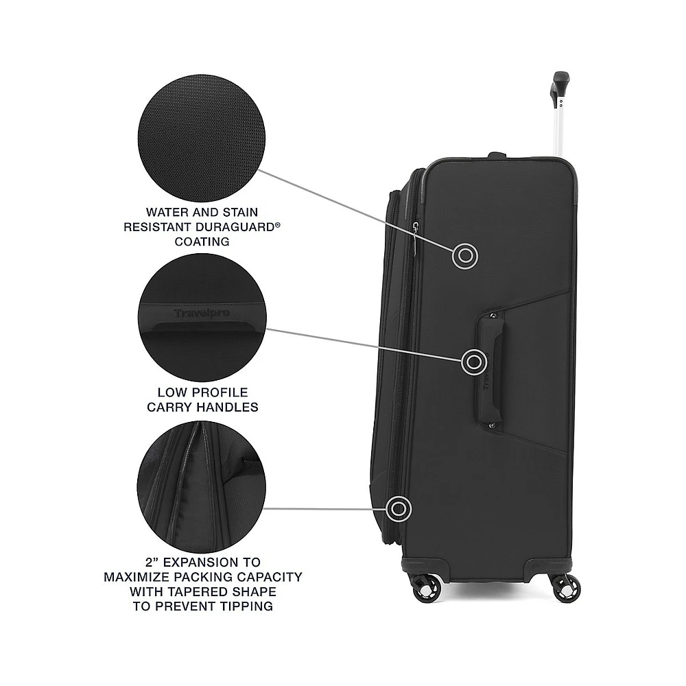 Valise extensible à roulettes multidirectionnelles Maxlite 5, 74 cm