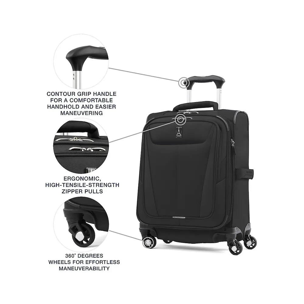 Maxlite 5 Luggage International 21.75-Inch Carry-On Spinner Suitcase