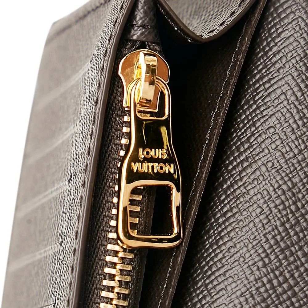 Pre-owned Louis Vuitton X Nigo Brazza Wallet In Brown