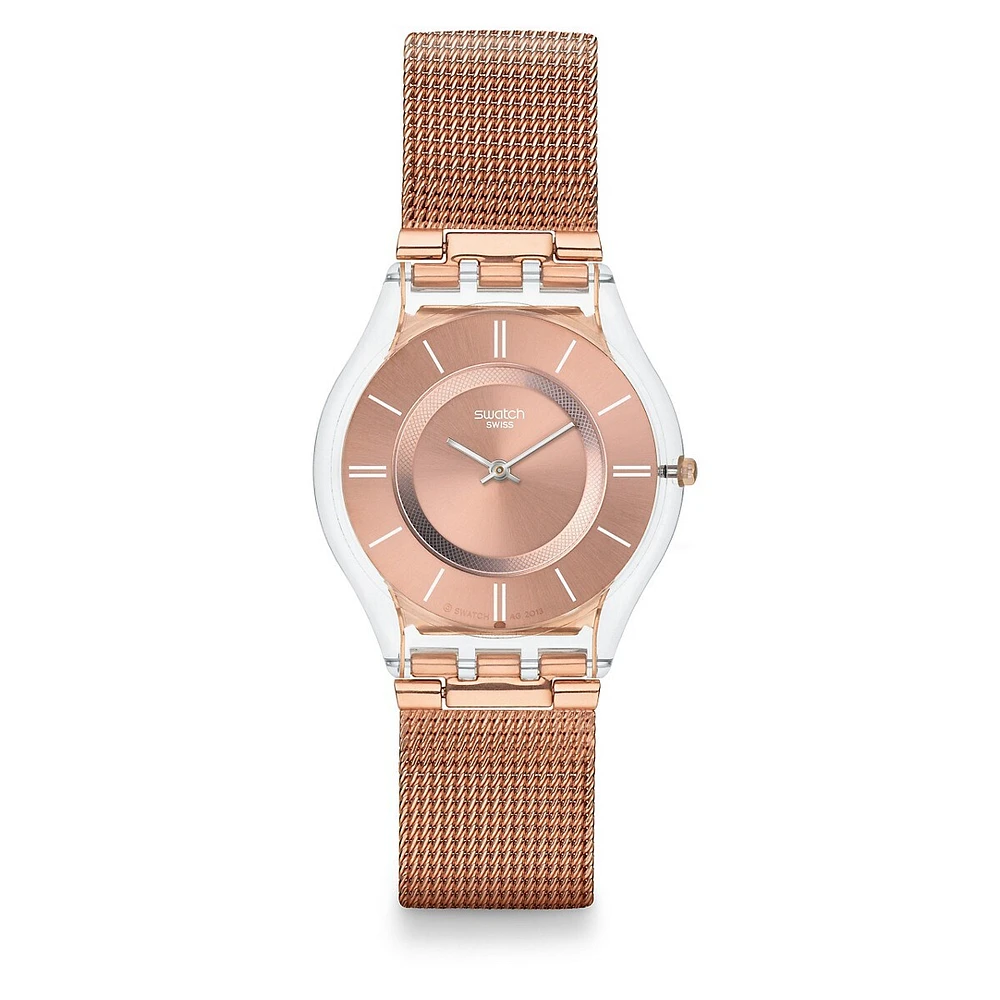 Montre en acier inoxydable Hello Darling