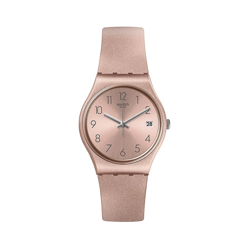 Montre-bracelet en silicone Pinkbaya