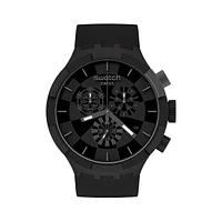 Big Bold Chrono Silicone-Strap Watch