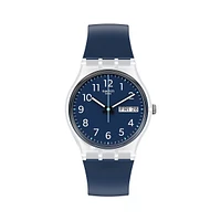 Montre à bracelet en silicone bleu Rinse Repeat GE725