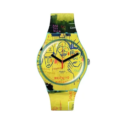 Hollywood Africans By JM Basquiat Watch SUOZ354