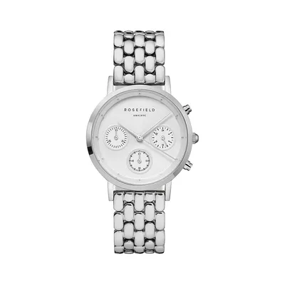 Gabby Chronograph Stainless Steel Bracelet Watch NWG-N92