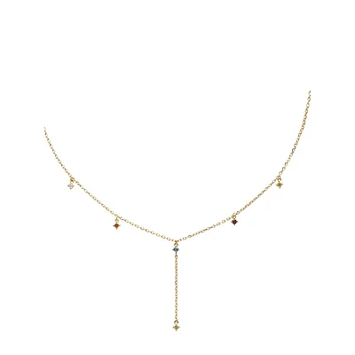 5 Mana 18kt Gold Plated Sterling Silver Necklace
