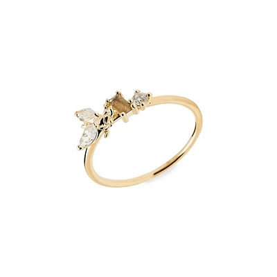 Zaza Revery 18kt Gold Plated Sterling Silver Ring
