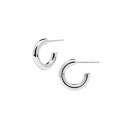 Ultra Basics Mini Cloud Sterling Silver Earrings
