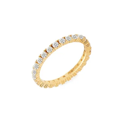 Aisha Naomi 18kt Gold Plated Sterling Silver Ring