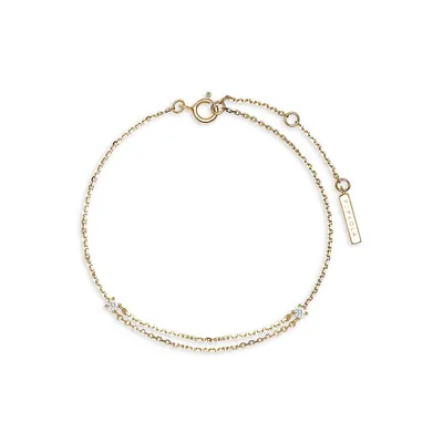 Aisha Nia 18kt Gold Plated Sterling Silver Bracelet