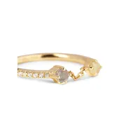 Juno Zena 18K Goldplated Sterling Silver & Multistone Ring