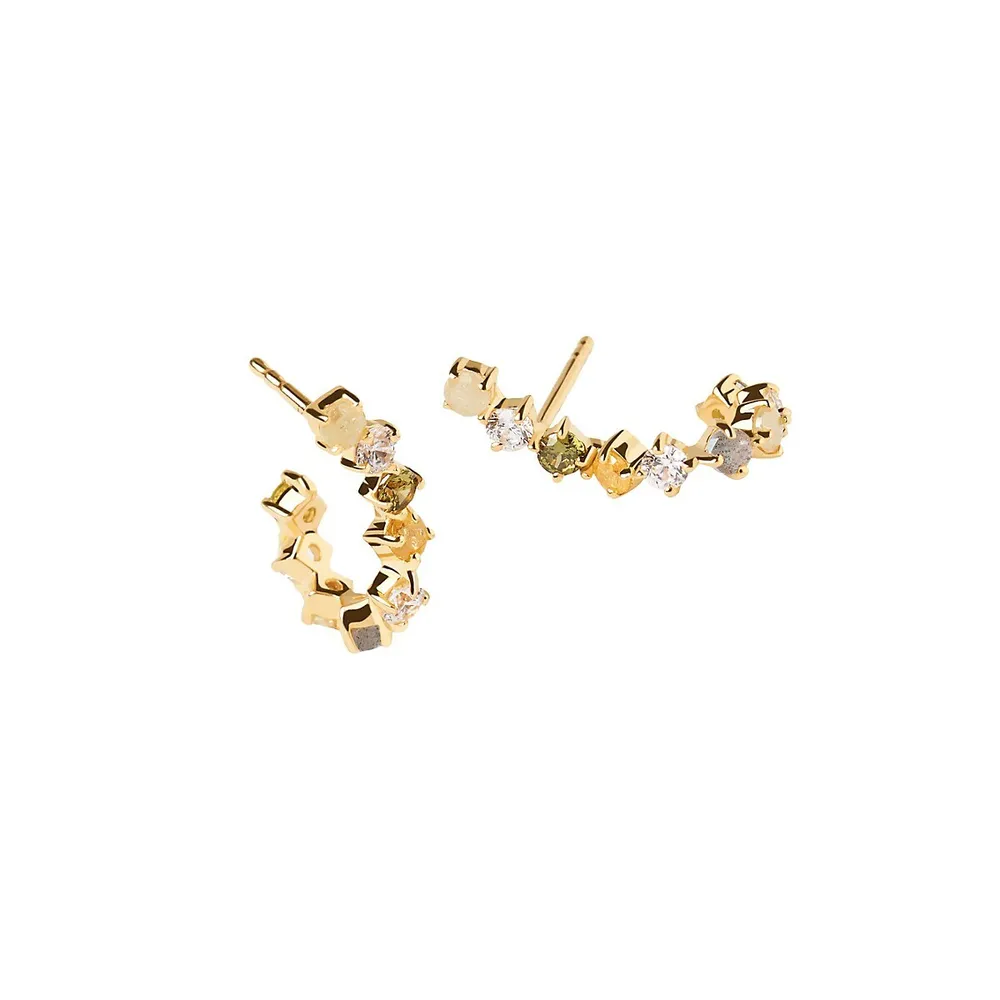 Juno Tuscany 18K Goldplated Sterling Silver Earrings