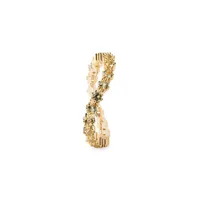 Motion 18K Goldplated Sterling Silver & Crystal Ring