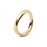Motion 18K Goldplated Sterling Silver Pirouette Ring