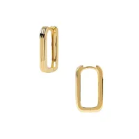 Super Nova 18K Goldplated Sterling Silver Earrings