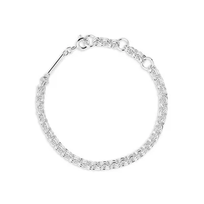 Super Future Neo Sterling Silver Rolo Chain Bracelet