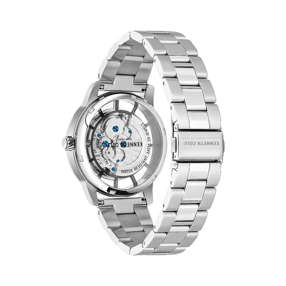 Automatic Two-Tone Stainless Steel & Link Bracelet Analog Watch​ KCWGL2122501