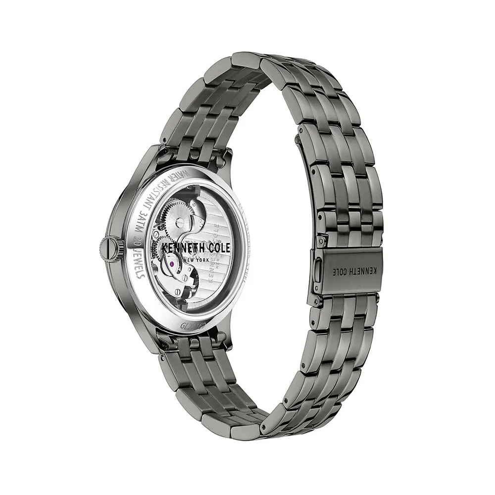 Automatic Stainless Steel & Link Braclet Analog Watch​ KCWGL2216904