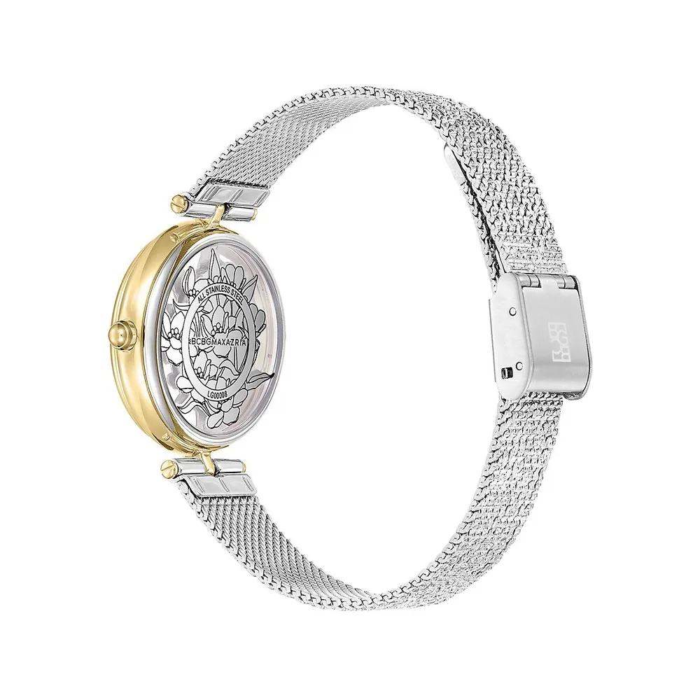 Stainless Steel Mesh Bracelet Watch BAWLG0000803