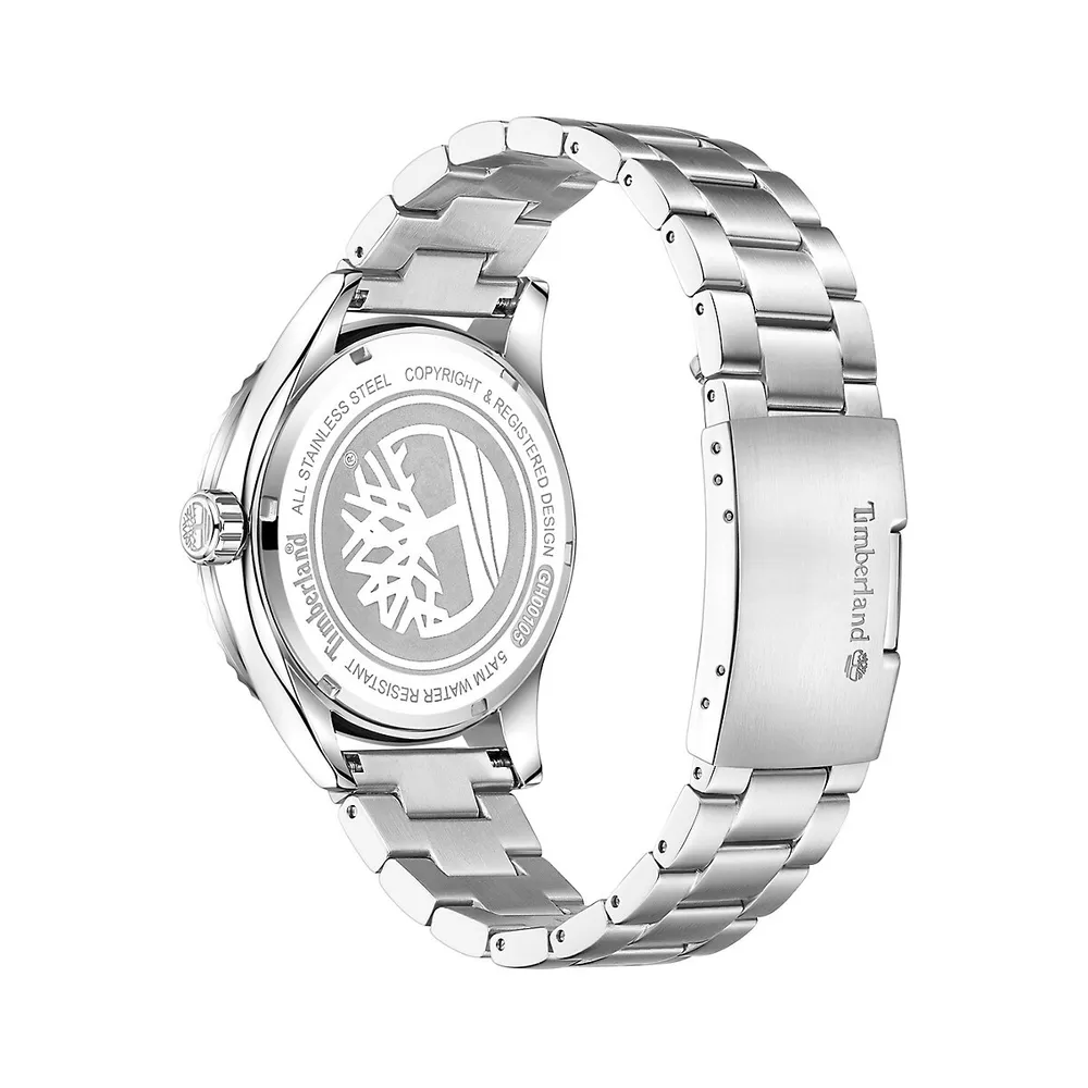 Ashmont Stainless Steel & Link-Bracelet Watch TDWGH0010503