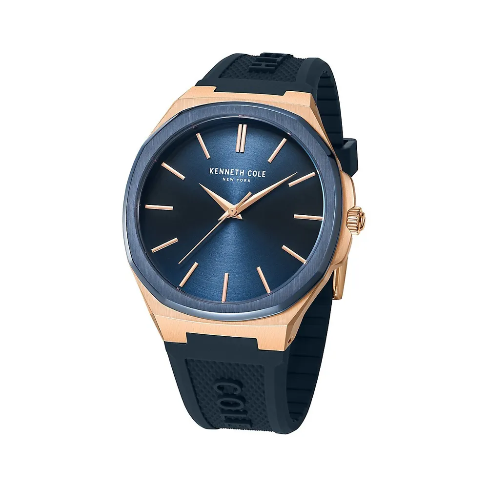 Montre en silicone bleu Modern Classic KCWGM2233803