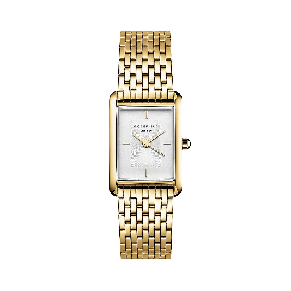 Heirloom Goldtone Stainless Steel Bracelet Watch HWGSG-H01