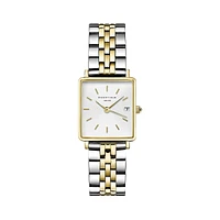 Boxy XS Duotone Stainless Steel Bracelet Watch QMWSSG-Q023